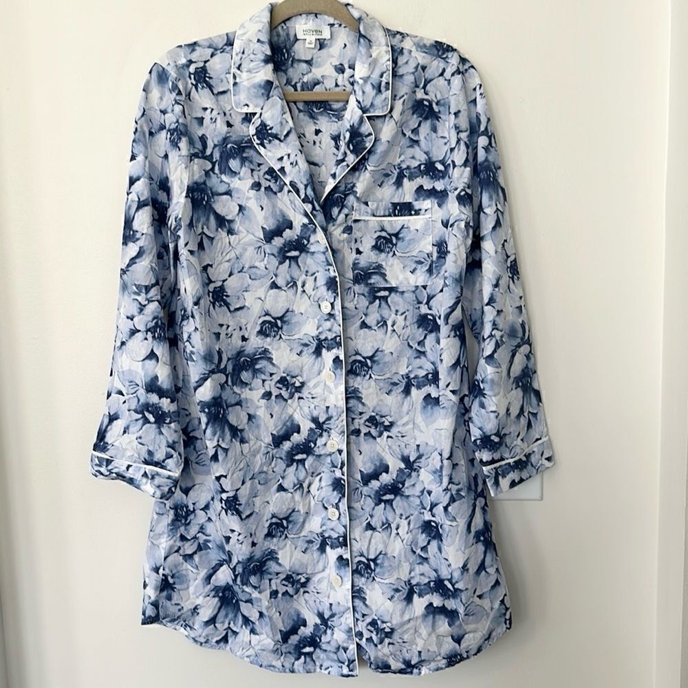 Haven Well Within Intimates Floral Sleepshirt M